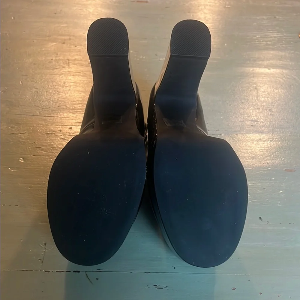 Jeffrey Campbell Black Platform Mary Jane Heels